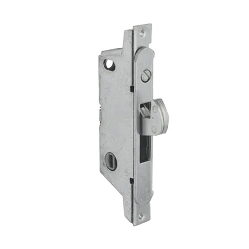 Adams Rite MS1847-02 630 Glass Door Narrow Stile Hookbolt Deadlock, Non-Handed, Satin Stainless Steel