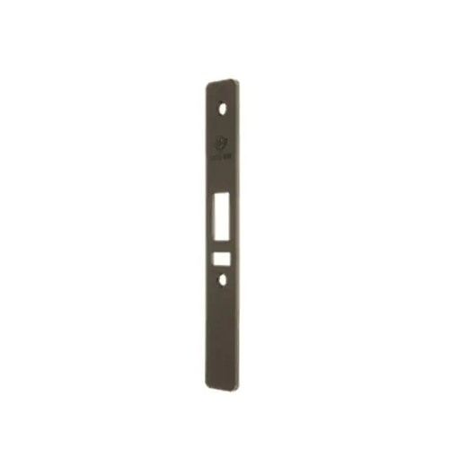 Door Deadlatch Faceplate, Flat, Dark Bronze Anodized, For 4500 Series Deadlatch