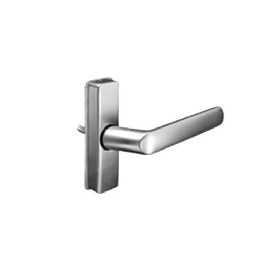 Adams Rite 4568-601-130 Straight Deadlatch Handle,RH, Clear Anodized