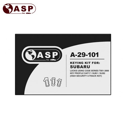 ASP SUBARU DAT17 4-TRACK PINNING KIT A-29-101