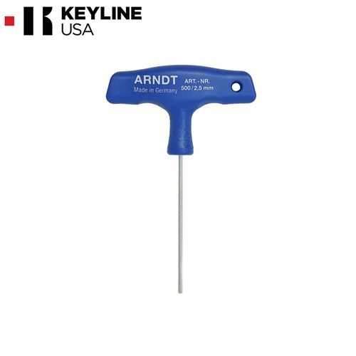 KEYLINE GYMKAKA 2.5MM T-HANDLE ALLEN WRENCH-RIC05403B