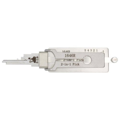 Original Lishi 2-in-1 C9100 C9100 / C8700 / 1646R CompX National Mailbox Lock Pick and Decoder