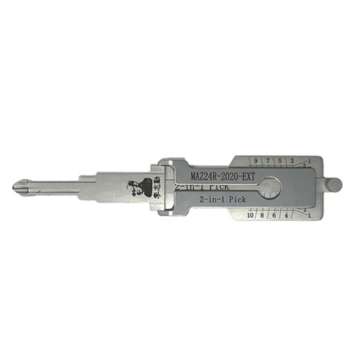 LISHI MAZ24R-2020-EXT 2-In-1 Pick & Decoder - Extended Version for Mazda Concealed Door Locks