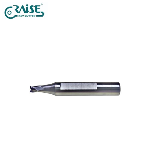 RAISE 2.5MM 4-FLUTE CARBIDE CUTTER FOR MANUAL VERTICAL MACHINES. REPLACES: JMA F17, SILCA F30, 0043#, FRAMON GHCB3M, EW6030B-3F