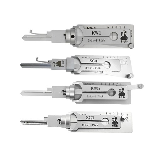 LISHI Residential 2-in-1 Pick & Decoder Bundle #1 (KW1, W5/KW10, SC1, SC4)