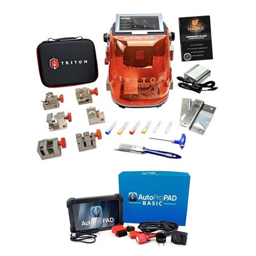 Triton PLUS Ultimate Bundle #1 (Triton PLUS Ultimate Machine, AutoProPAD Basic Programmer, Triton Mounting Kit, & Triton Screen Protector)