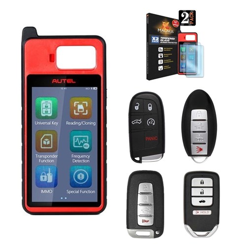 Autel KM100 Bundle #1 (KM100, MAGNUS Screen Protectors, 8x Autel IKEY Smart Keys)