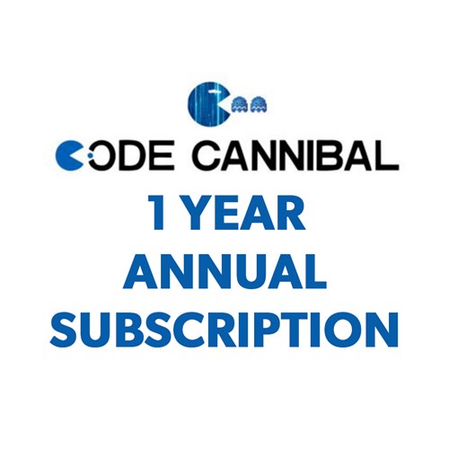 Code Cannibal 1 Year Annual Subscription