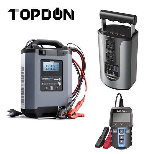 TOPDON Power Bundle (Toronado9000, Hurricano200, BT100W)