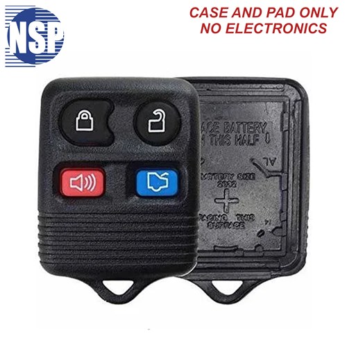 NSP FORD CWTW 4-BTN REMOTE SHELL - L,U,P,T