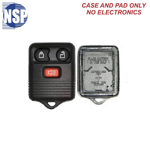 NSP FORD CWTW 3-BTN REMOTE SHELL - L,U,P