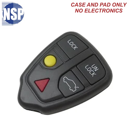 NSP VOLVO LQN/HYQ 5-BTN REMOTE SHELL - L,U,P,T,L