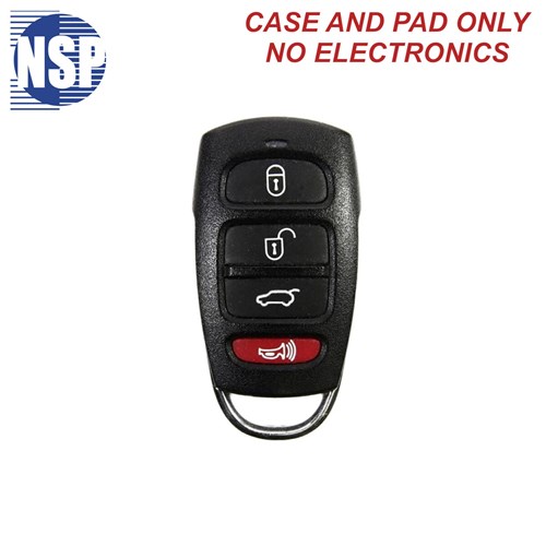 NSP HYUNDAI SY5 4-BTN REMOTE SHELL - L,U,P,H