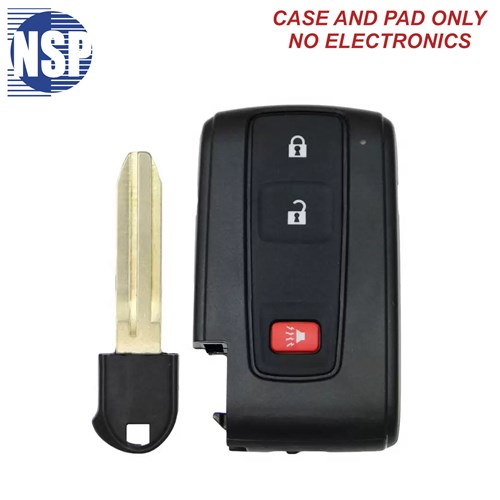 NSP TOYOTA MOZB31EG, MOZB21TG 3-BTN SMART KEY SHELL (NO E-KEY)- L,U,P