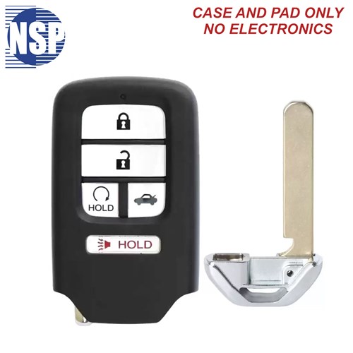 NSP HONDA KR5/ACJ/CWTW 5-BTN SMART KEY SHELL - L,U,P,T,RS