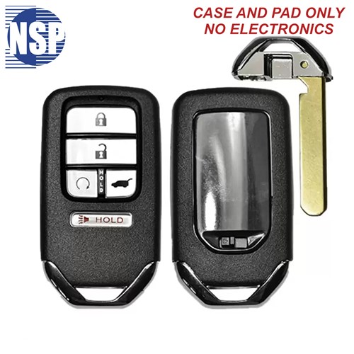 NSP HONDA KR5 5-BTN SMART KEY SHELL - L,U,P,H,RS