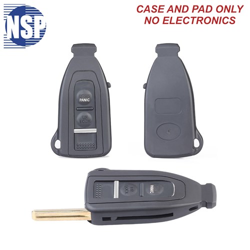 NSP LEXUS BZE 2-BTN SMART KEY SHELL - L,U