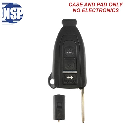 NSP LEXUS BZE 3-BTN SMART KEY SHELL - L,U,T