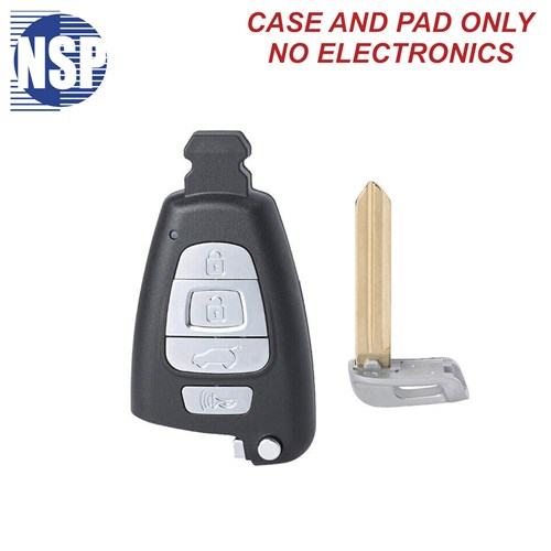 NSP HYUNDAI VERACRUZ 4-BTN SMART KEY SHELL WITH HY15 E-KEY - L,U,H,P