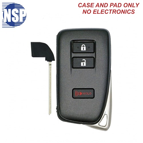 NSP LEXUS FBA 3-BTN WITH E-KEY - L,U,P