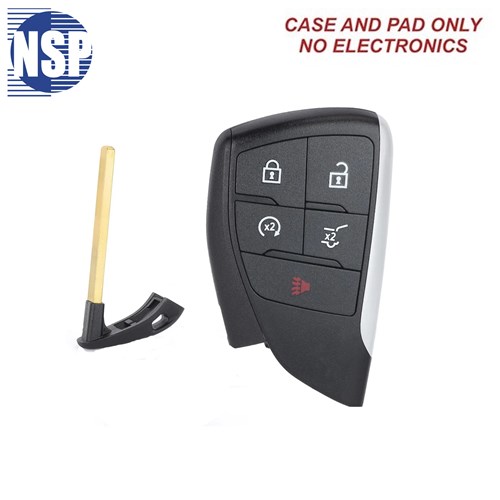 NSP GM SMART KEY SHELL 5BTN W/E-KEY - 136-4312