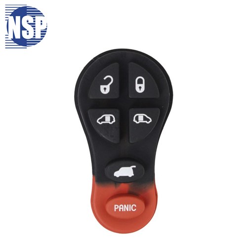 NSP CHRYSLER GQ43VT18T 6-BTN REMOTE PAD - L,U,P,SD,SD,H