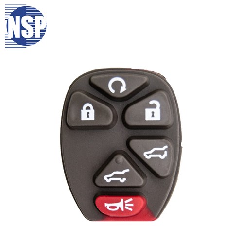 NSP GM OUC60221 6-BTN REMOTE PAD - L,U,P,RS,RH,RG