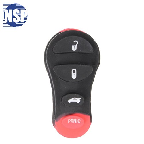 NSP CHRYSLER GQ4 4-BTN REMOTE PAD - L,U,P,T