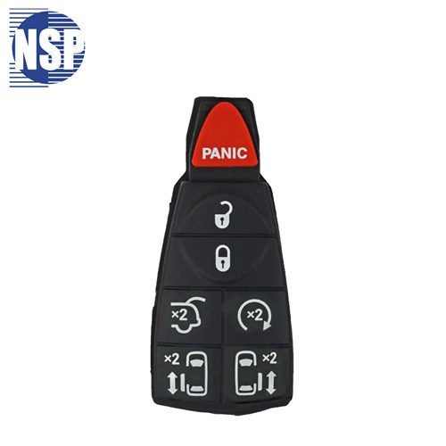 NSP CHRYSLER IYZ-C01C 7-BTN FOBIK PAD - L,U,P,H,SD,SD,RS