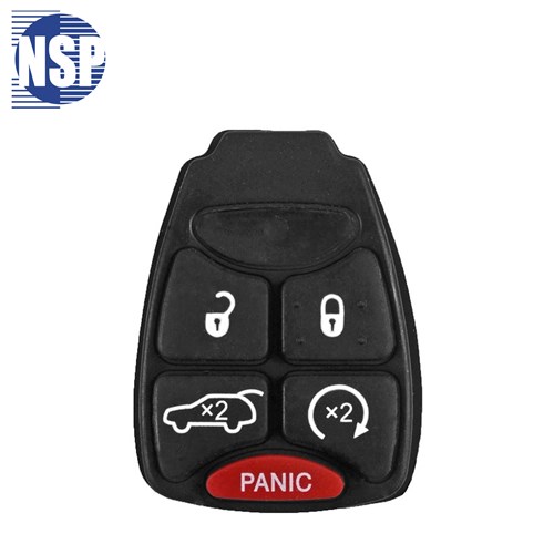 NSP CHRYSLER OHT 5-BTN REMOTE PAD - L,U,P,H,RS