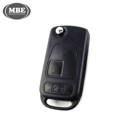 MBE KR55 SPRINTER 4-BUTTON FLIP KEY W/SLIDER HU64 WITH PCF7936