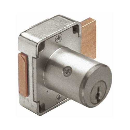 Olympus Lock 500DR US4 KA #4T37526 Cabinet Door Lock, 7/8" Cylinder Length