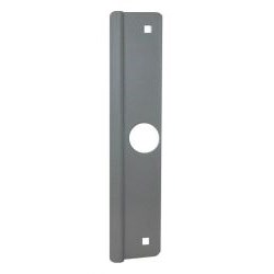 Don-Jo LP-312-SL Outswinging 12" Latch Protector, Steel Silver Coated