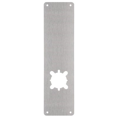 Don-Jo RP 14 2 Remodeler Plate, Satin Stainless Steel Finish, 5" Width x 14" Height