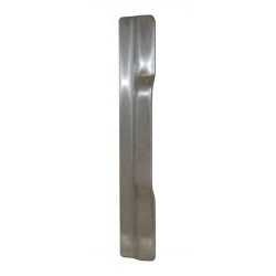 Don-Jo NLP-106-630 6" Narrow Latch Protector, Satin Stainless Steel