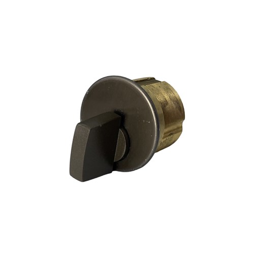 Ilco 7161TK2-46 1" Mortise Thumbturn Cylinder, Duro