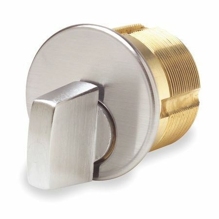 Ilco 7181TK1-26D 1-1/8" Mortise Thumbturn Cylinder, Satin Chrome