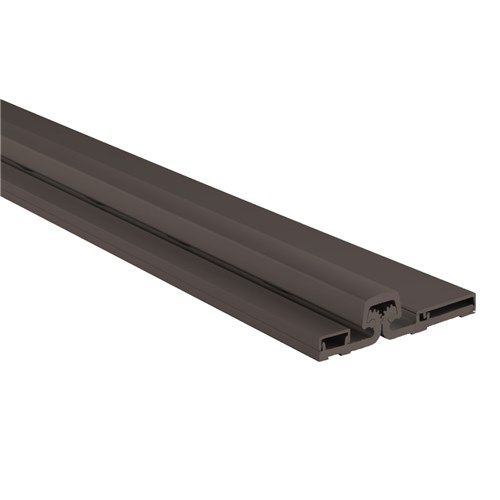 Pemko DFS83CP-HD1-M 83” Full Surface Center Pivot Continuous Geared Modular Hinge, Dark Bronze