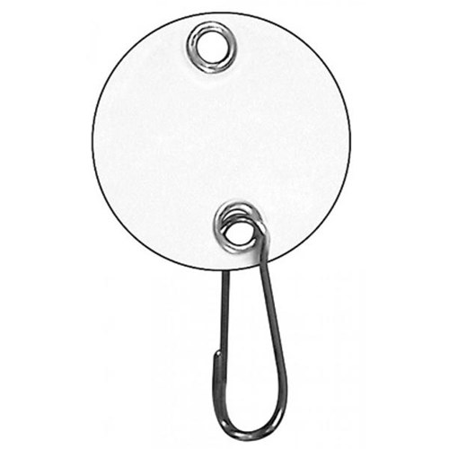 HPC EYS-8 Fiber ID Tags with Snap, 1-3/4" Diameter (pack of 100)