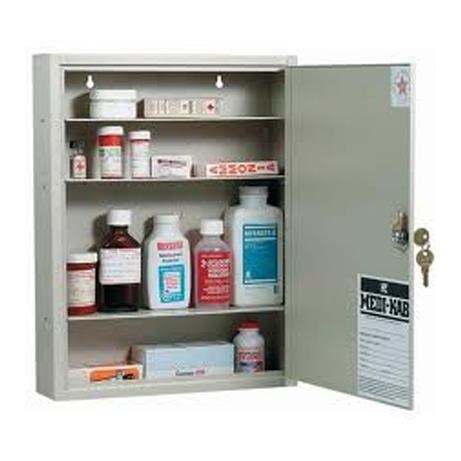 HPC MEDI-KAB 6 Storage Cabinet, Tubular Cam Lock, Large