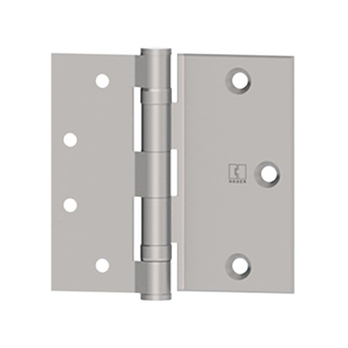 Hager BB1173 4" USP Half Surface Standard Weight Five Knuckle Ball Bearing Hinge, US Prime Coat