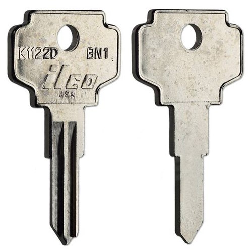 Ilco K1122D-BN1 Bargman Key Blank