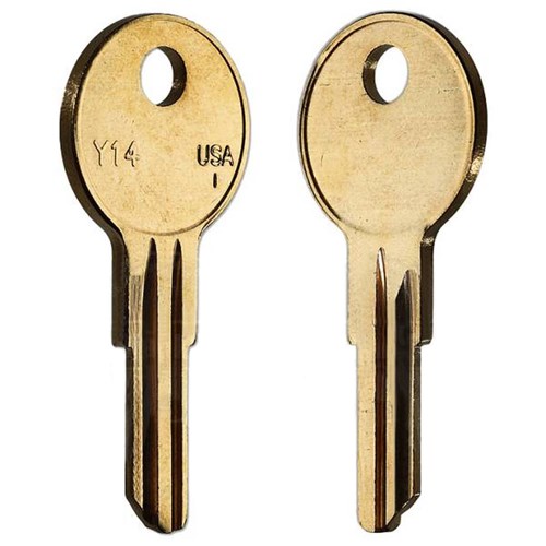 Ilco Y14-BR Yale Key Blank