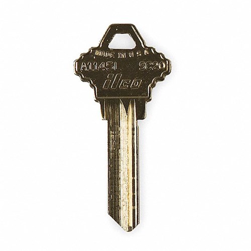 Ilco A1145L-SC20 Schlage Key Blank