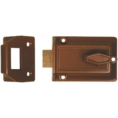 Ilco-220-53-41 2-3/8" Night Latch Lock Box, Bronze