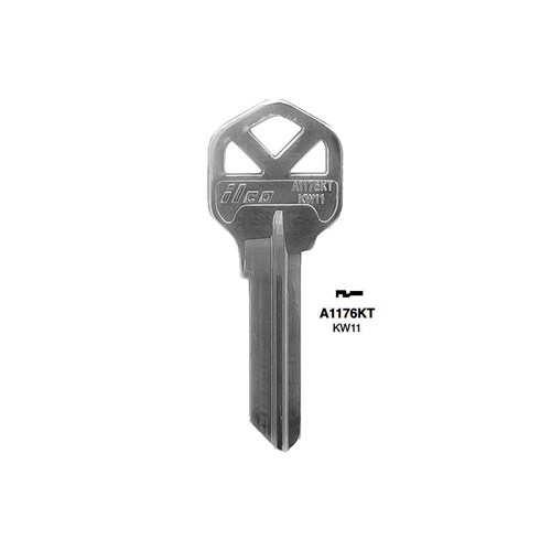 Ilco A1176KT / KW11 6-Pin Titan Key Blank