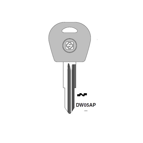 IND DW05AP   KEY BLANK - 400-4554