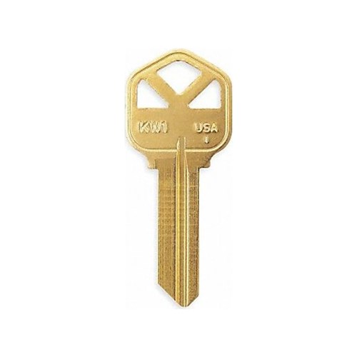 Ilco KW1-BR Kwikset Key Blank, Brass