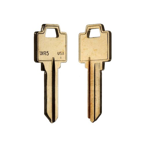 Ilco WR5-BR-250PK Weiser Key Blanks, Brass (pack/250)