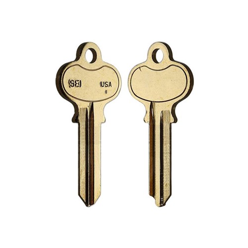 Ilco SE1-BR Segal Key Blank, Brass